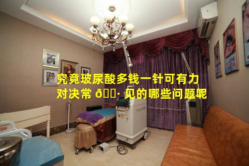 究竟玻尿酸多钱一针可有力对决常 🌷 见的哪些问题呢